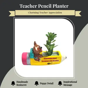 “Teacher Appreciation Pencil Planter – Cute Desk Gift for Teachers ️”