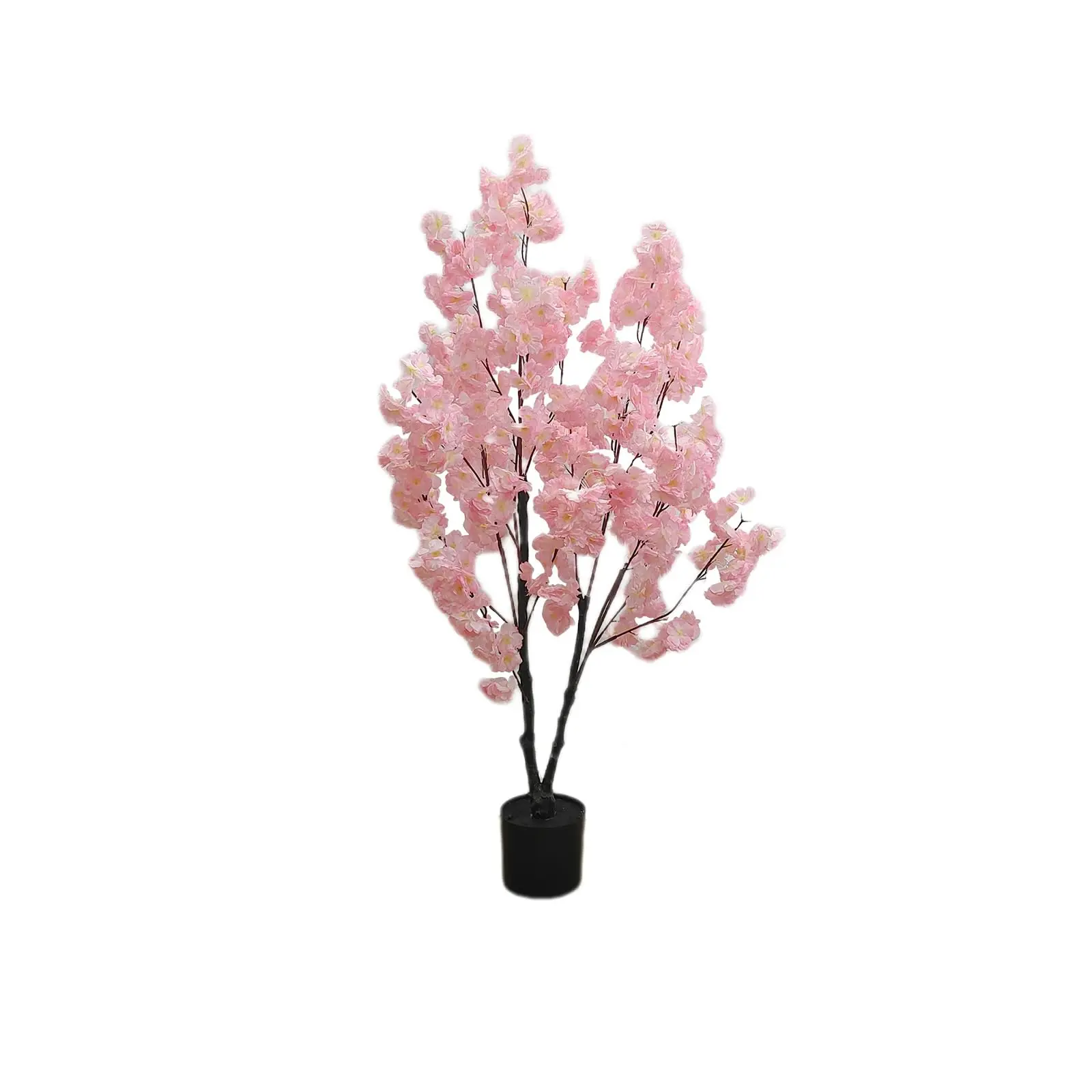 GARVEE 120cm Artificial Cherry Blossom Tree, Large Potted Decorative Plant for Living Room, Bedroom, Office - Realistic Cherry Blossom Tree for Indoor Decoration