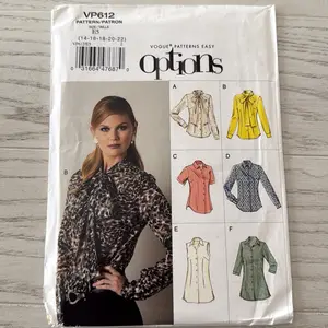 Vogue VP612 sewing pattern
