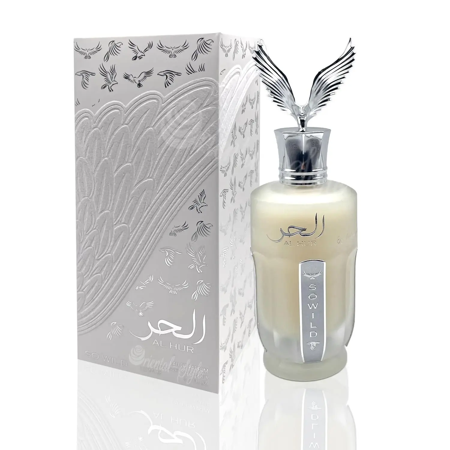 Ard-Al-Zaafaran Al Hur So Wild Eau de Parfum Spray for Women 3.4 Ounce Citrus Rose Vanilla Edp Intense Highly Scented Perfume