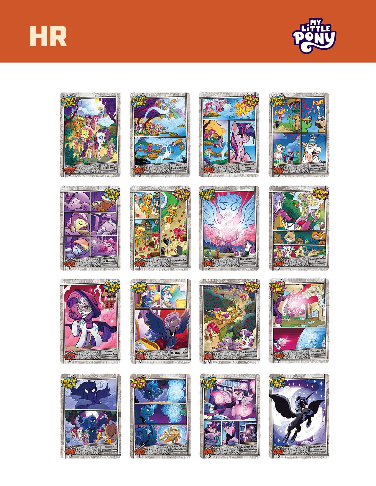 [LIVE OPENING]KAYOU My Little Pony Friendship Eternal Cards - Moon Edition English Series 1