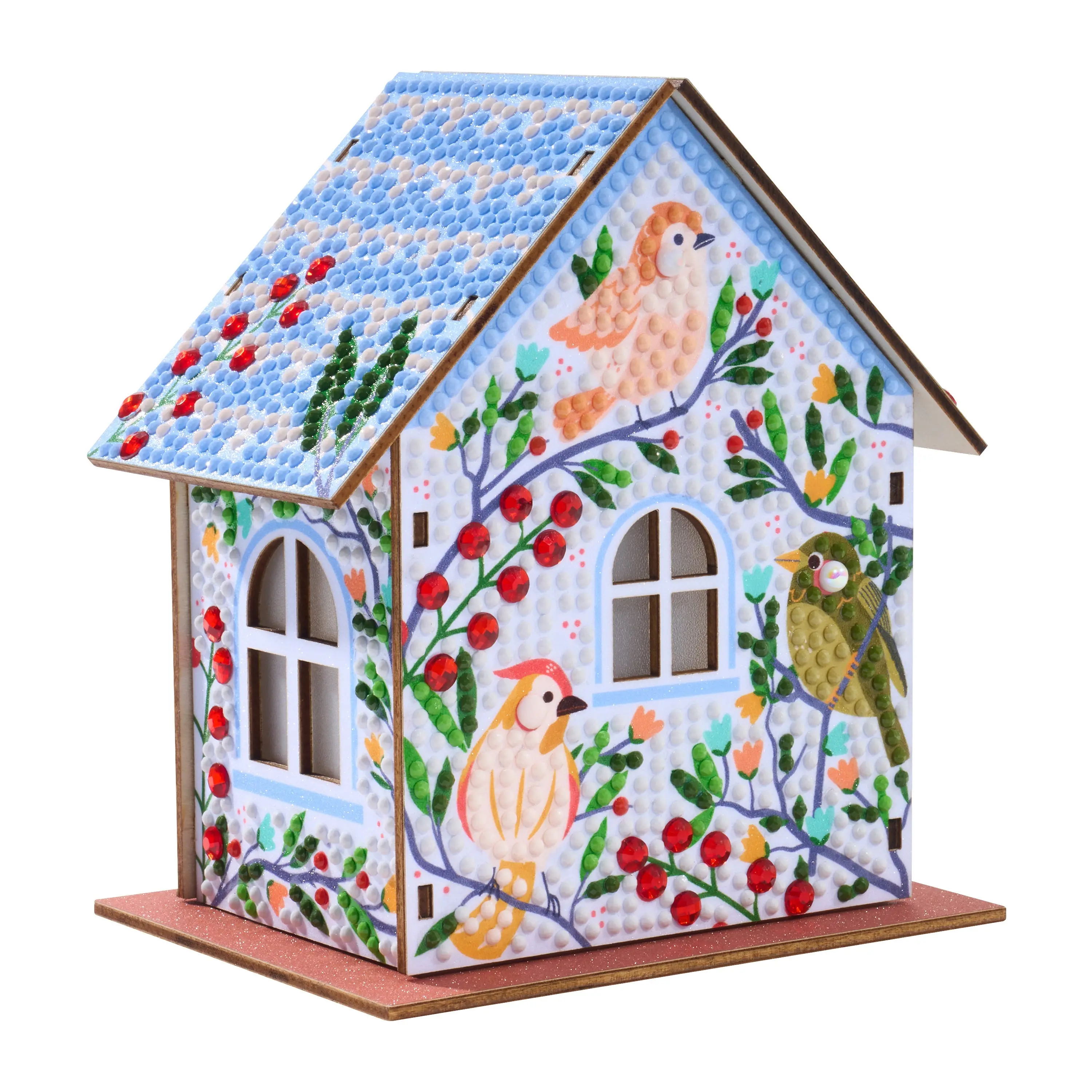Diamond Art Club® Gem House - Birdie Love Diamond Painting Kit