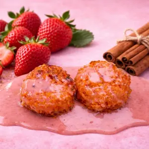 Strawberry Horchata Double Cocada