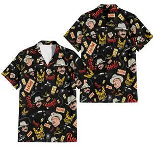 NTD_69_46 Sm0key and The Bandit Hawaiian Shirt, Beach Summer Vacation Shirt for Men, Women, Tropical Aloha Shirt, Casual Beach Shirt, Summer Vacation Outfit