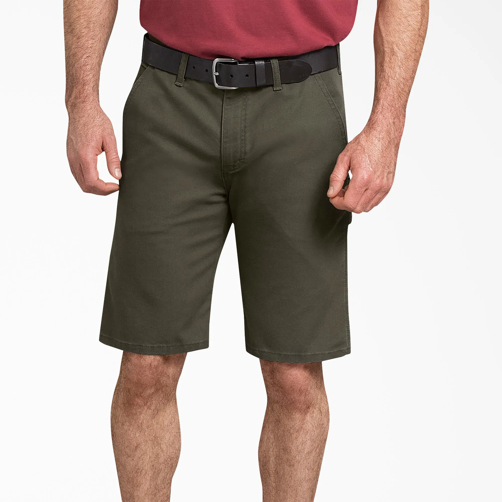 Dickies FLEX Regular Fit Duck Carpenter Shorts,11",Regular Fit,Abrasion Resistant,Utility Storage,Workwear Style