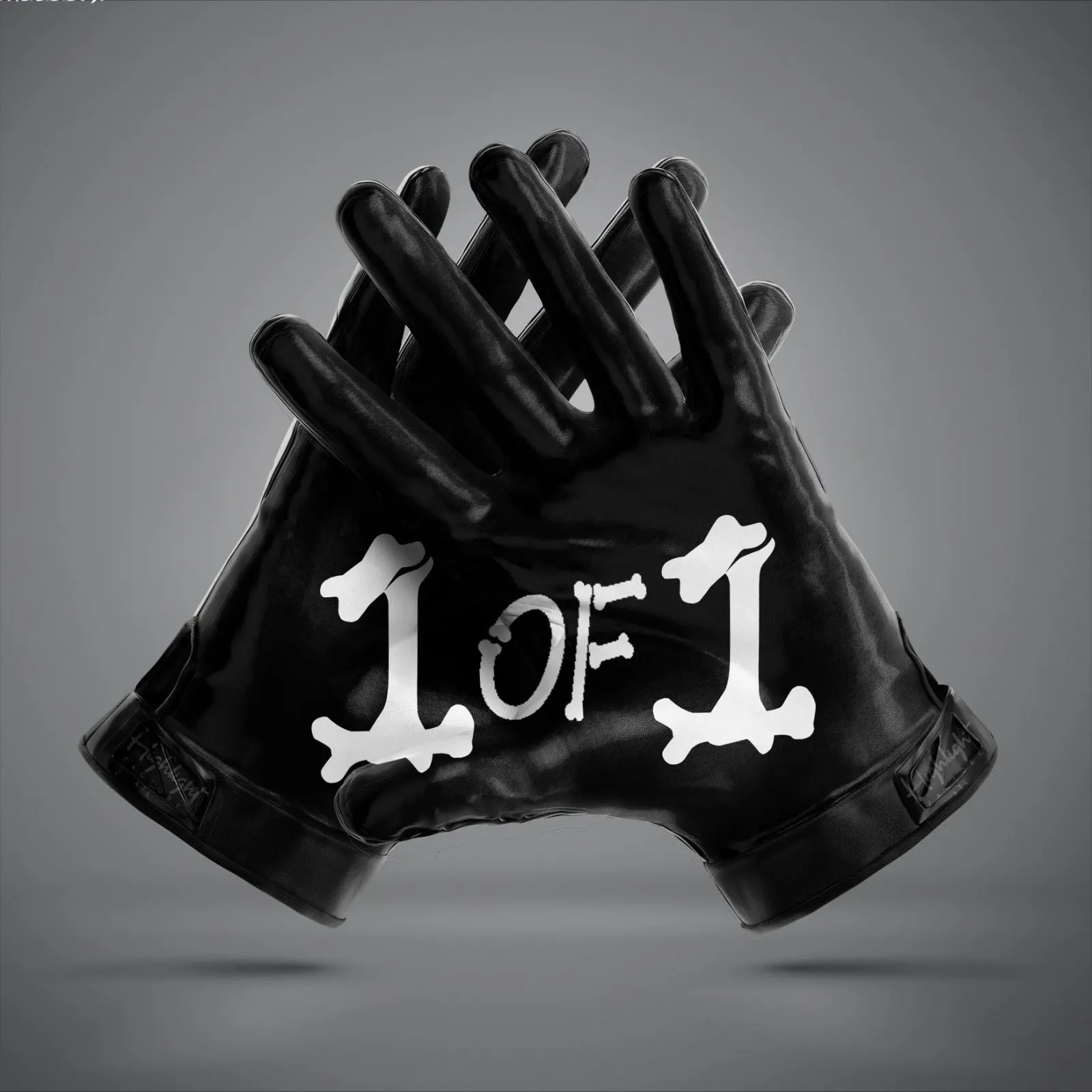 1 OF 1 Skeleton Grip Performance Football Gloves - Limited Edition