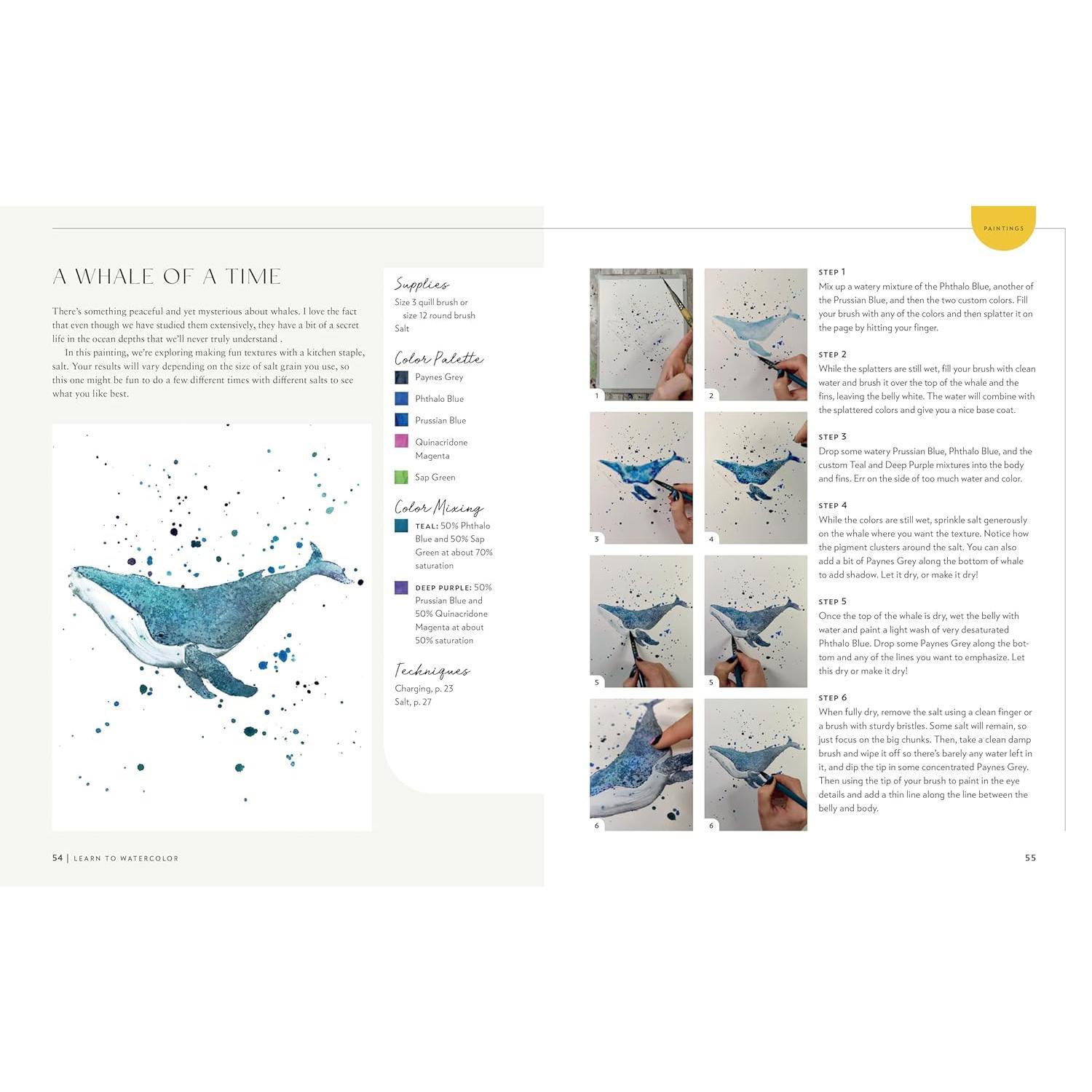 Learn to Watercolor: 20 Step-by-Step Beginner-Friendly Lessons on Watercolor Paper - Includes Watercolor Pad with Sketches – No Drawing Required! (Watercolor This Book) Learn to Watercolor: 20 Step-by-Step Beginner-Friendly Lessons on Watercolor Paper - Includes Watercolor Pad with Sketches – No Drawing Required! (Watercolor This Book)