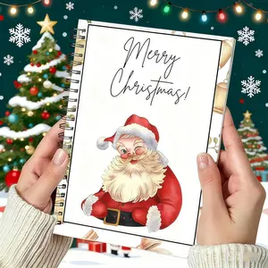 Christmas Gift Card Book, Diy Spiral Bound Gift Card Book, Christmas Gift Card Book, 5x7 Inch Colorful Spiral Bound Card Book , Christma Gift Cards Books Holder, DIY Personalized Xmas Gifts for Family, Friends, Students