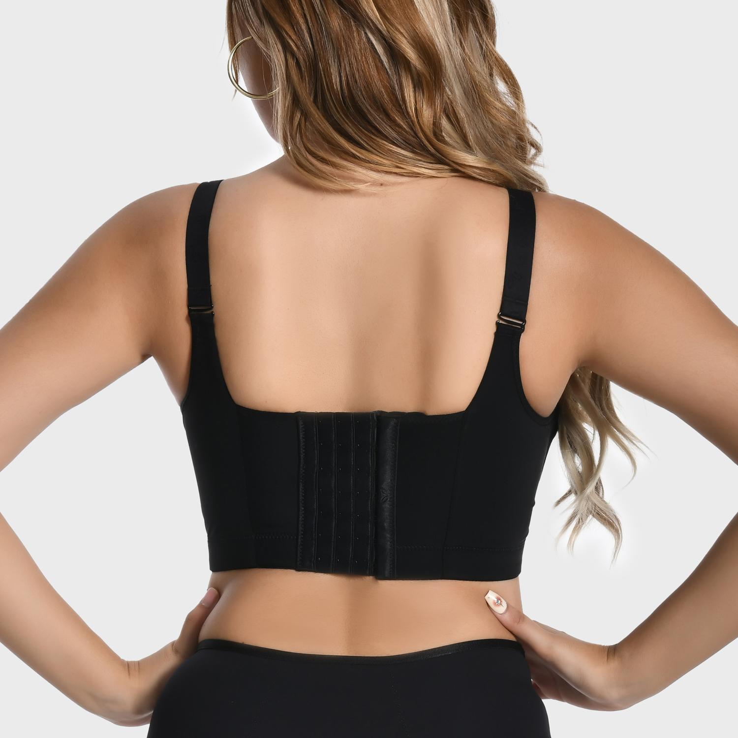 【Buy 2 Get 1 Free Gift】Cubidupi Braless Deep V Bra with Wide Straps | Wireless Seamless Design for Supportive U-Back Comfort & Sexy Shape