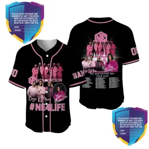 Custom The New Edition Way Tour 2026 Baseball Jersey, New Edition Shirt Gift for Fans