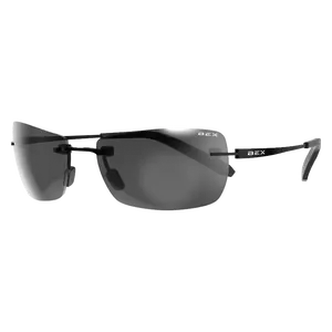 BEX Fynnland X Rimless Sunglasses – Black / Gray / Silver