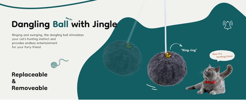 Cat Tree Tower for Indoor Cats 54in Tall Multi-Level Pet Furniture with Sisal Scratching Post, Plush Toy, and Climbing Ladder Cat Tree Tower for Indoor Cats 54in Tall Multi-Level Pet Furniture with Sisal Scratching Post, Plush Toy, and Climbing Ladder