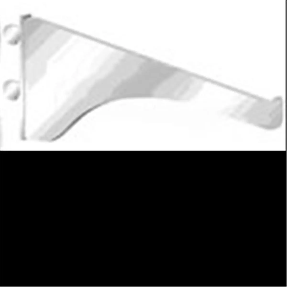 212 MAIN Knape & Vogt 180WH12 Adjustable Bracket - 12 in. White Regular Duty, Pack of 10, Supports Shelves