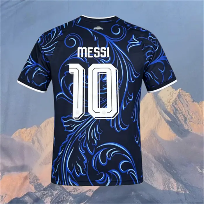 2026 Argentina Away Blue No.10 Messi Short sleeve Soccer jersey