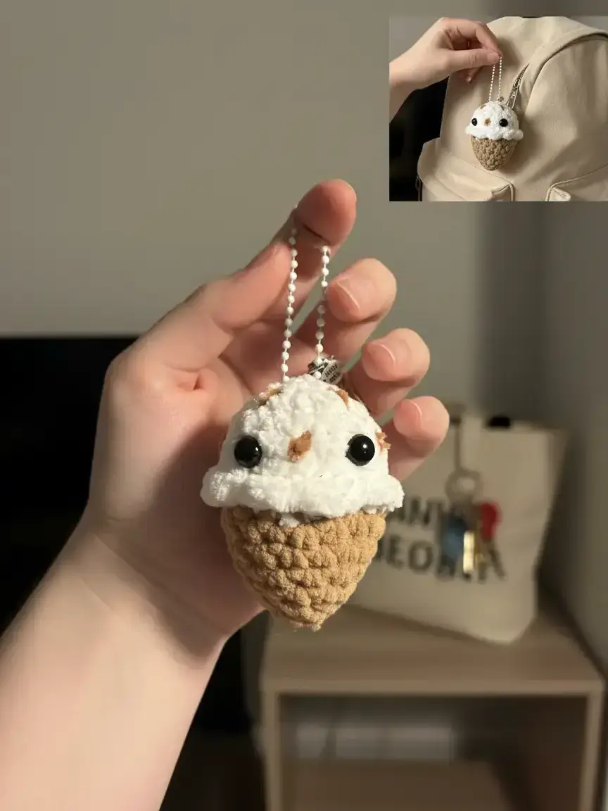 Handmade Crochet Mini Plush Keychain - LIVE Miscellaneous