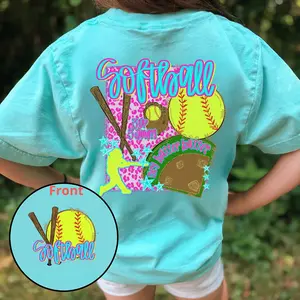 Youth & Adult Softball T-Shirt, Retro Softball Graphic Tee, Softball Batter Hitter Shirt Girls Softball Team Fan Game Day Outfit Gift for Softball Lovers Sports Tee, Youth Clothes, Trending Tees, Kids Clothing, Family Shirt, Birthday Gift