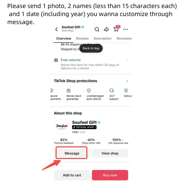 The Day I Found My Missing Piece Light Frame Personalized Gift Anniversary's Day Gifts