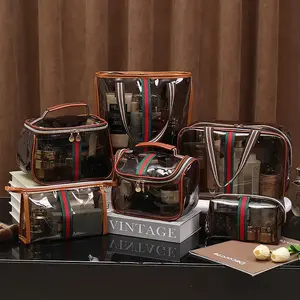 New Cosmetic Bag-Cosmetics Storage Bag Portable Outdoor-Large Capacity Travel-Bathroom Waterproof Wash Bag Portable Makeup Organizer Pouch Vanity Purse