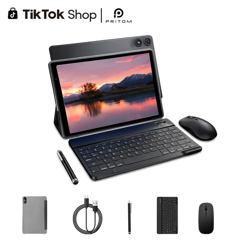 [SummerFinds] PRITOM 10 Inch Tablet with Android 16 5G WiFi 12GB(3+9) RAM 32GB 1TB Expandable ROM 6000mAh Battery Perfect for Work and Play Upgrade Your Tech Long Lasting Power Versatile Device FathersDayGift,back to school,back to school haul