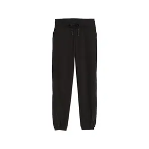 PUMA Womens Essentials Elevated Satin Sweatpants Casual - Black