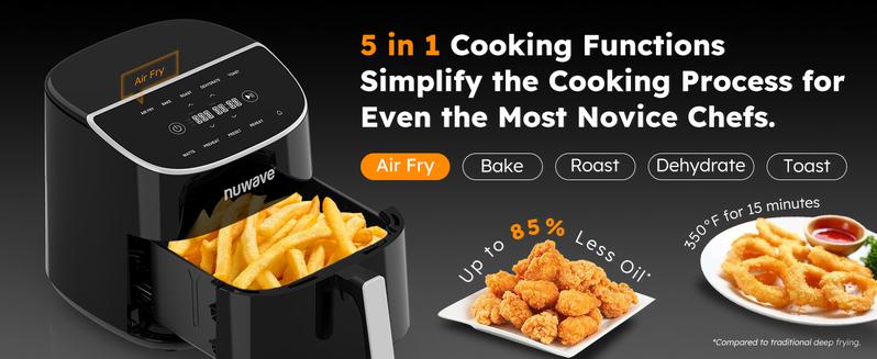 Nuwave 8QT Brio Plus Digital Air Fryer
