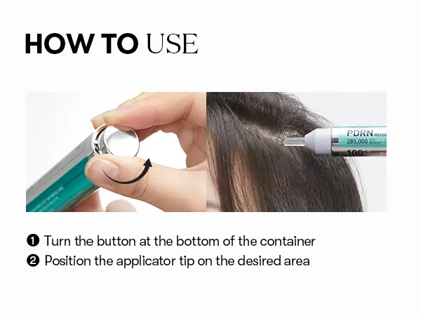 [VT COSMETICS] #1 viral PDRN Reedle Shot Hair Ampoule with Liquid Microneedling, PDRN, Caffeine, Biotin & Rosemary Extract | Hair Strengthening, Lengthening, Thickening, Baby Hair & Daily Care | Scalp, Hairline, Roots | Korean Haircare