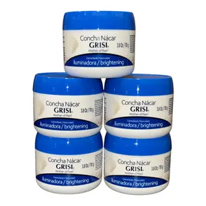 Grisi Concha Nacar Cream: For Dark Spots & Scars | Mother of Pearl Face Moisturizer 3.8 oz | 5-Pack