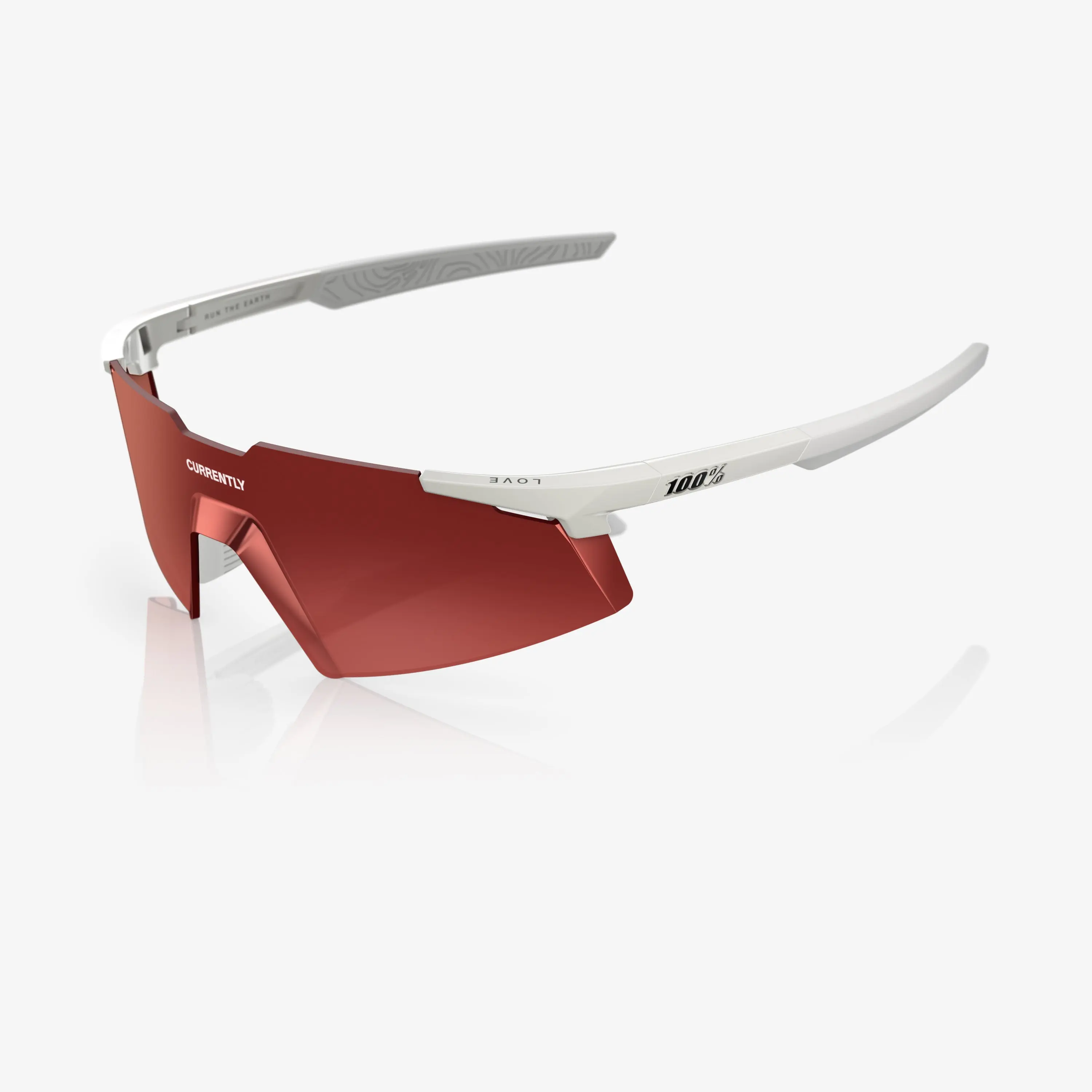 A2 Currently Running Marshmallow Brown/Red Gradient Lens