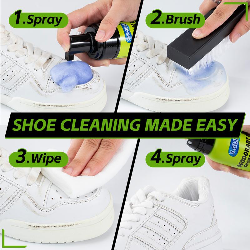 Shoe Cleaning Kit – Premium Sneaker Cleaner & Shoe Care Set for Leather, Suede, Canvas, Mesh & More