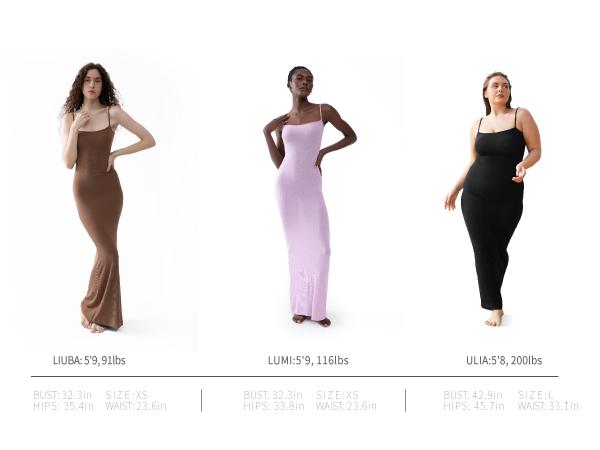 PUMIEY Women's Minimalist Bodycon Maxi Cami Dress, Comfort Spaghetti Strap Womenswear,Tight Dresses for Holiday Party Daily Wear, Casual Sleeveless Dress, Basic Ladies Clothing, Lady Casual Wear PUMIEY Women's Minimalist Bodycon Maxi Cami Dress, Comfort Spaghetti Strap Womenswear,Tight Dresses for Holiday Party Daily Wear, Casual Sleeveless Dress, Basic Ladies Clothing, Lady Casual Wear