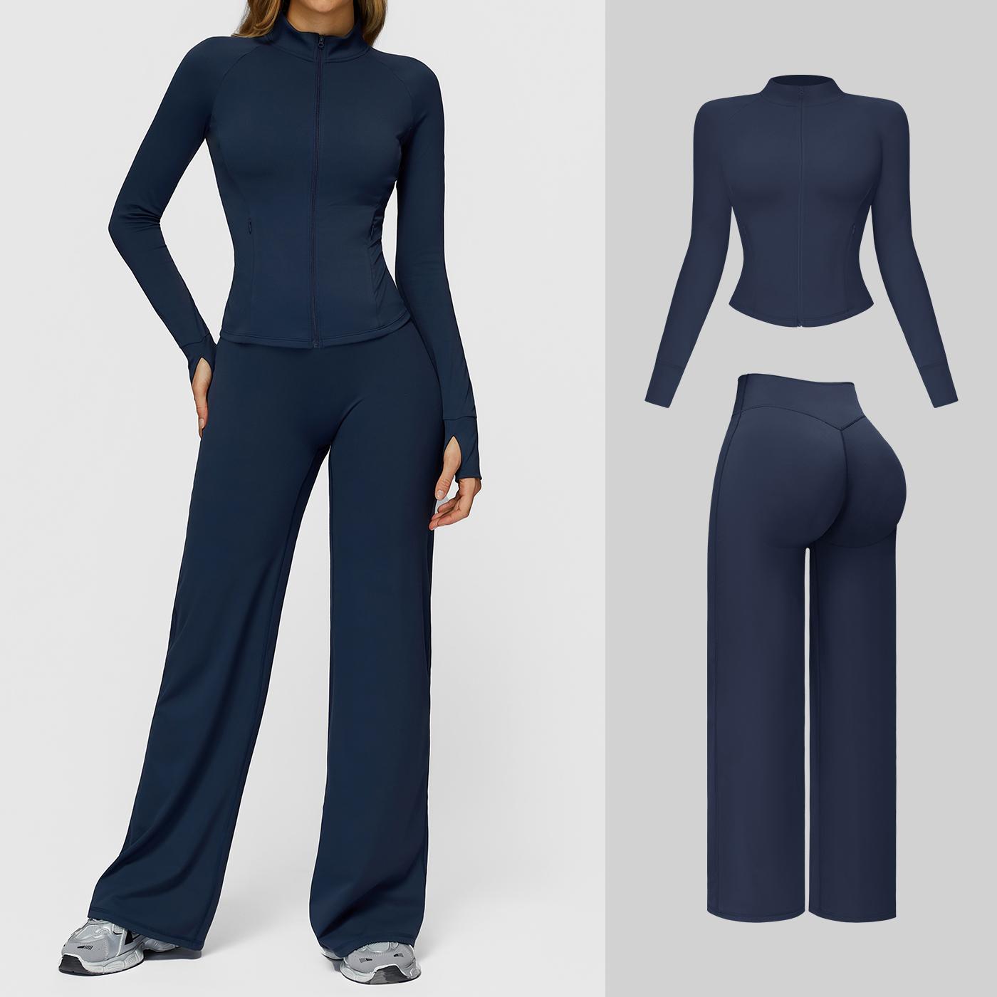 MFVIM Women's Sports Suit, Comfortable and Stylish Activewear Set for Workouts, Perfect for Yoga and Gym Sessions SpringStatements