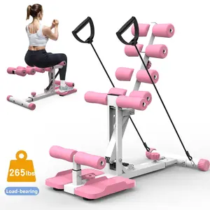 Deep Squat Machine for Home-Glutes Trainer Machine with Resistance Bands Squat Assist Trainer for Core & Legs Workout Ideal for Home Gym, Apartment & Office