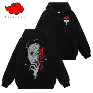 [Akatsuki Era] Retro Obito - Naruto Shippuden #97 Hoodie T-Shirt Sweatshirt, Retro Vintage Unisex Graphic 90s Cotton, Gift For Wibu, Anime Manga Y2K Streetwear