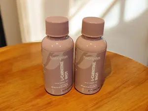 Nutriplus L-Carnitine Individual Shots 2 Pack - 50ml Each with Green Tea for Optimal Performance