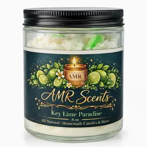 AMR Scents- Key Lime Paradise Candle
