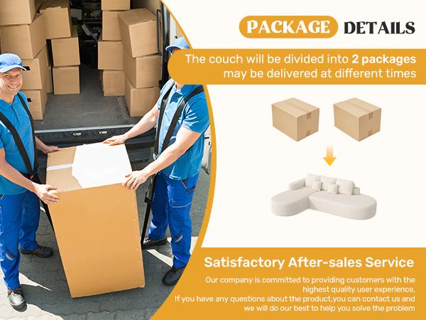 【2 Packages shipping】112" Modular Curved Cloud Couch, Oversized Couches for Living Room, Modern Boneless Sectional Sofa with Deep Seat, Chenille Foam Couch, No Assembly Required, Beige, 1PCS 【2 Packages shipping】112" Modular Curved Cloud Couch, Oversized Couches for Living Room, Modern Boneless Sectional Sofa with Deep Seat, Chenille Foam Couch, No Assembly Required, Beige, 1PCS