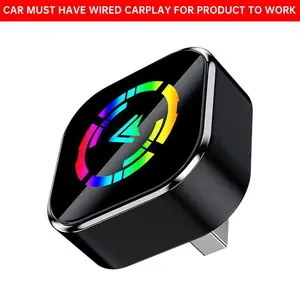 2026 New Wireless CarPlay Adapter - Fast No-Delay Connection |   For iPhone & Android, Hands-Free Calling Supported (Do Not Support Vehicles with Built-in Wireless CarPlay) carplay plug