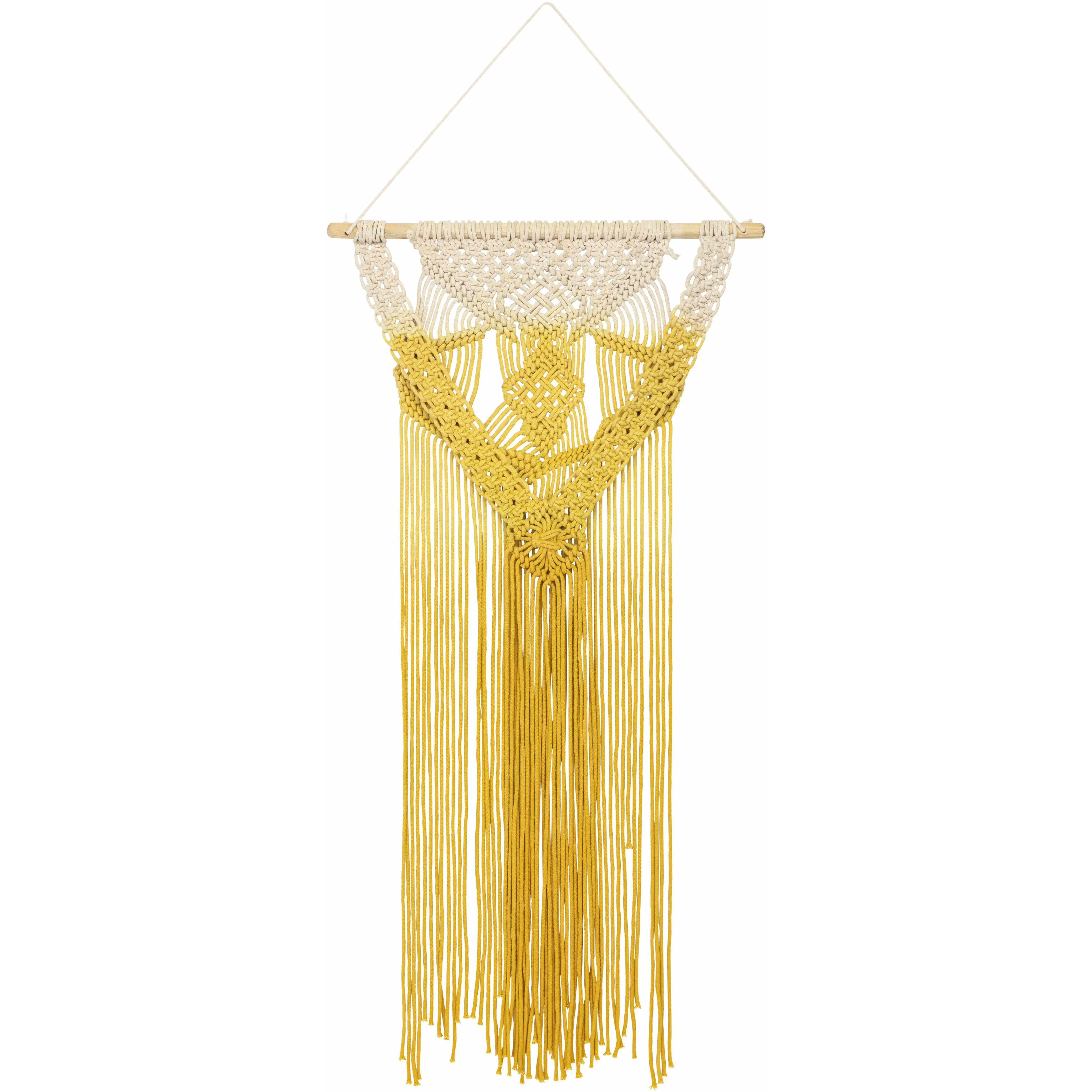Defne Hangable Wall Decor, Cotton Front Macrame Craft Transitional Hanging Wall Art - Clearance Home Decor, Home Inspo