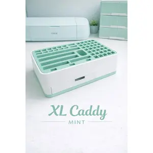 Xl Desk Organizer For Cricut Tools & Workspace Setup | Large 3D Printed Tool Caddy