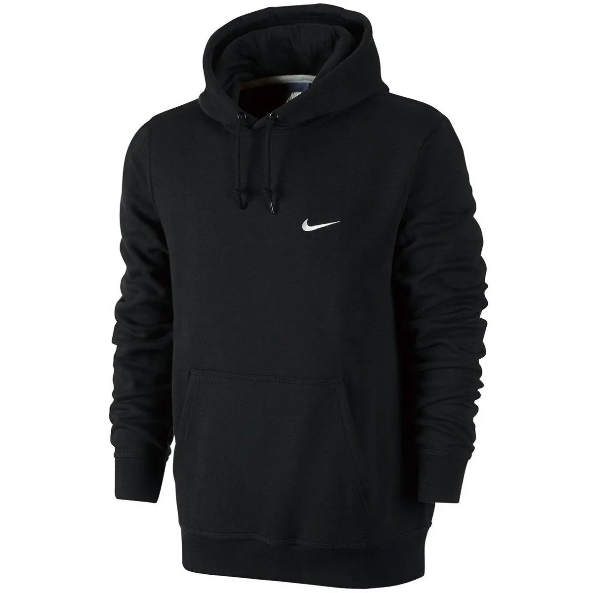 Nike Men's Fleece Pullover Hoodie Sweatshirt – Soft Brushed Fleece Long Sleeve Cotton Blend with Kangaroo Pocket | Warm Athletic Casual Hoodie for Gym Workout Training Everyday Wear | Relaxed Fit