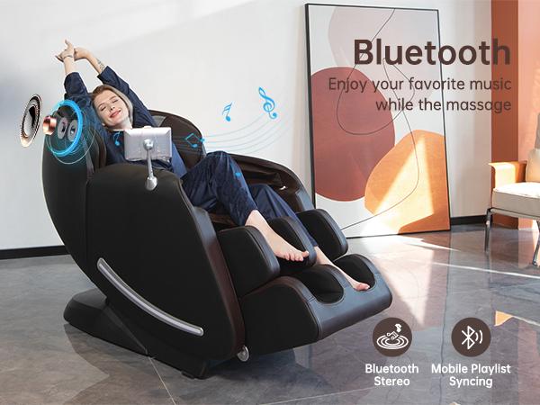 Real Relax 2024 massage chair F6 full body zero gravity SL-Track shiatsu recliner with heat Bluetooth foot roller APP control massage recliner comfort