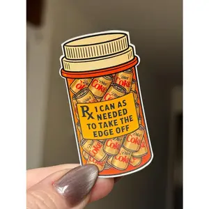 Diet Coke Addict Sticker Funny Matte Vinyl Decal
