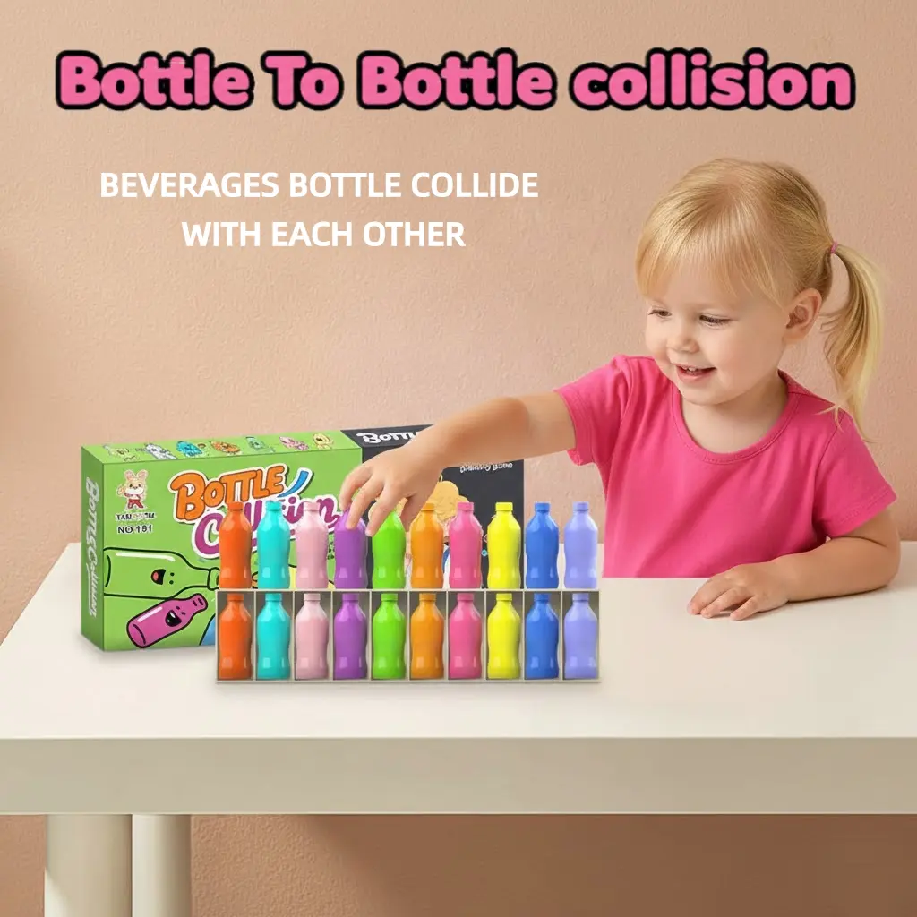 20Pcs Match The Bottle Color Game for Kids & Adults - Fun Memory ...