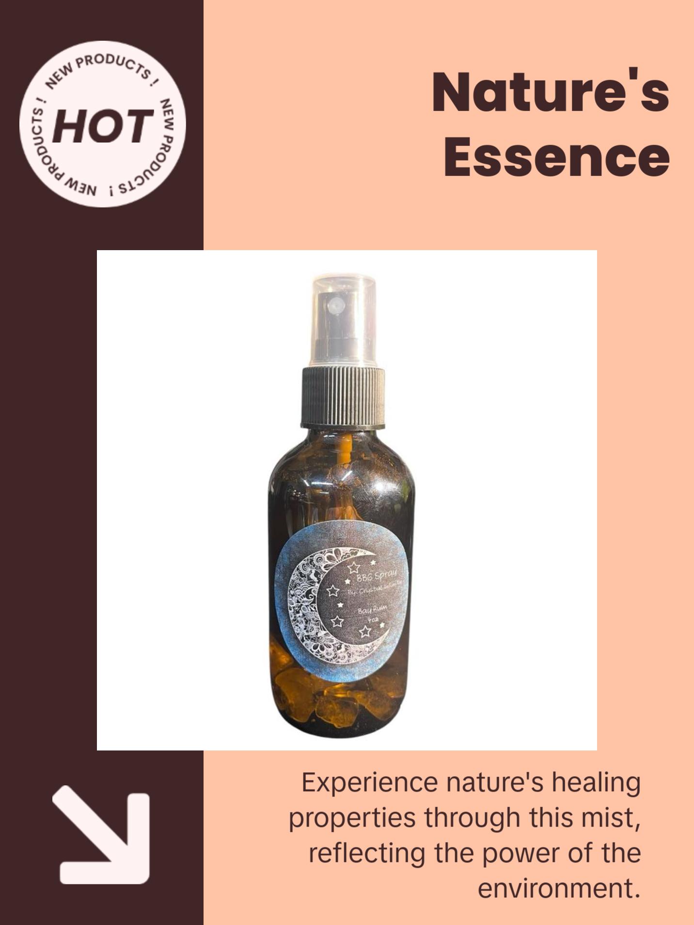 BBG Crystal Infused Spiritual Mist in Bayrum