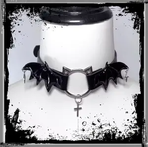 Bat Winged Cat Choker - Adjustable Collar