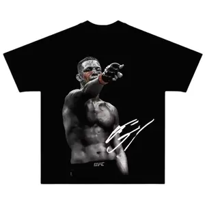 Nate Diaz Iconic Signature T-Shirt, Vintage UFC MMA Heavy Cotton Graphic Tees, Streetwear Boxing Tee, Unisex Tee, Funny T-Shirt for Wrestlers, MMA Fan Apparel Pump Cover Direct-to-garment Printing 4