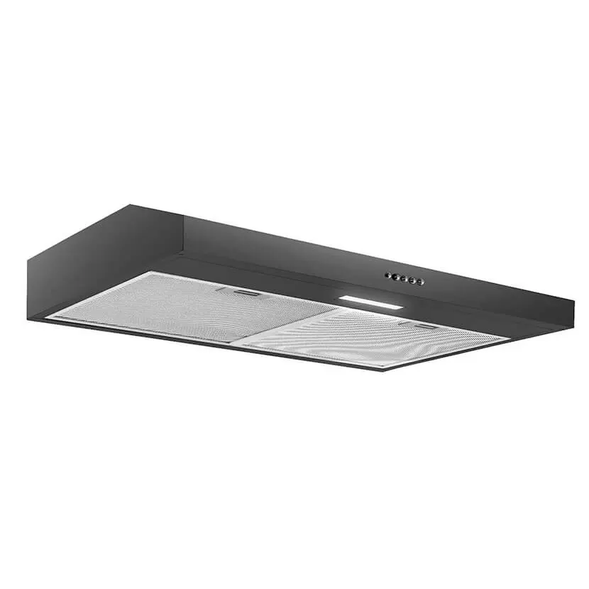 SNDOAS Under Cabinet Range Hood 30 inches, 230CFM Kitchen Hood Vents with LED, Vent hood  Household Items Durable Black Appliance tiktokshopbacktoschool