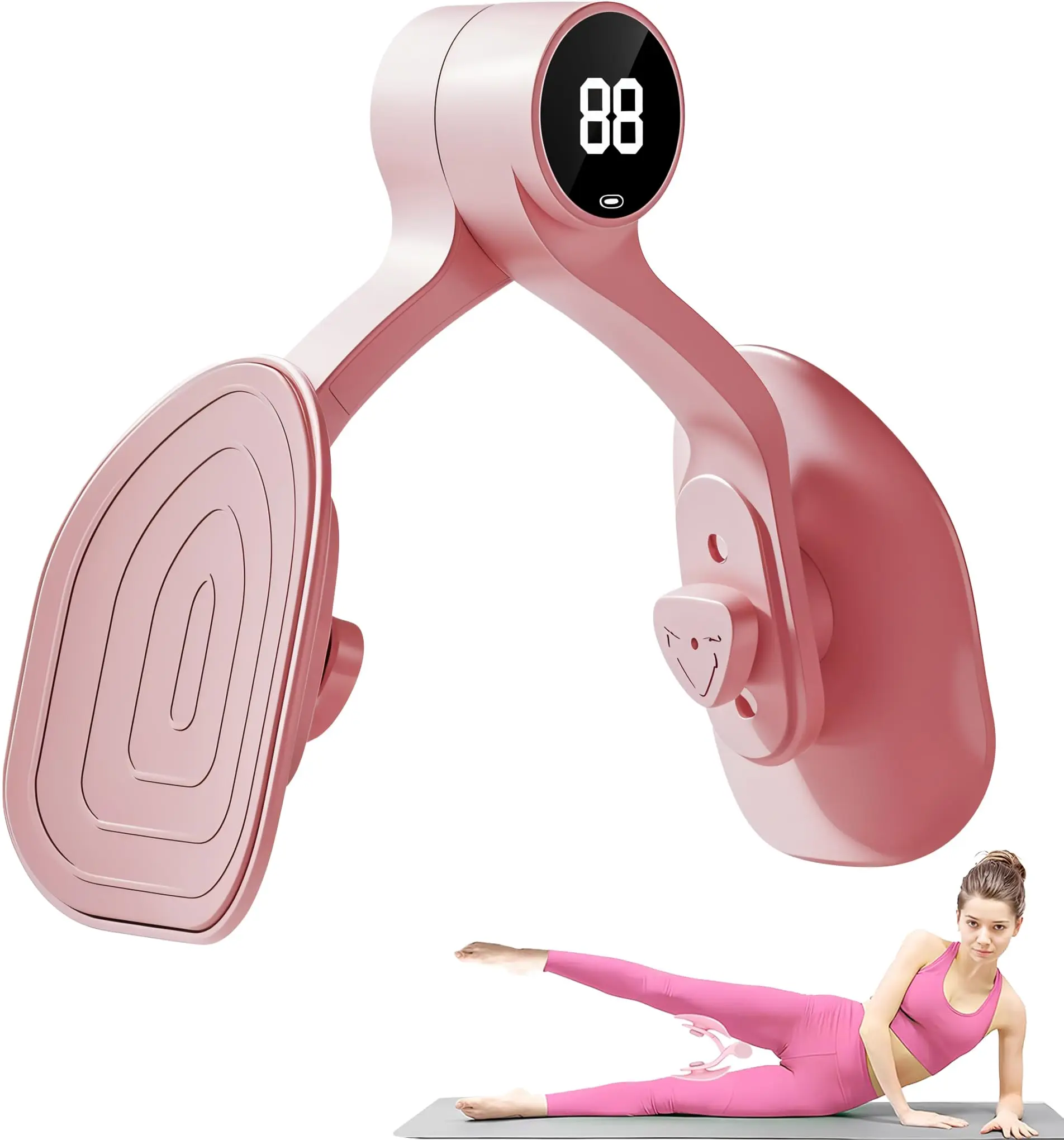 Upgraded Kegel Device - Pelvic Floor, Inner Thigh, Hip Strengthening Equipment, Portable Versatile Home Workout Equipment for Women & Men’s Strength Training, Home Fitness, No, Exercise Aid, Muscle Tone, Hip Abductor Master Trainer, Inner Thigh Strengthen