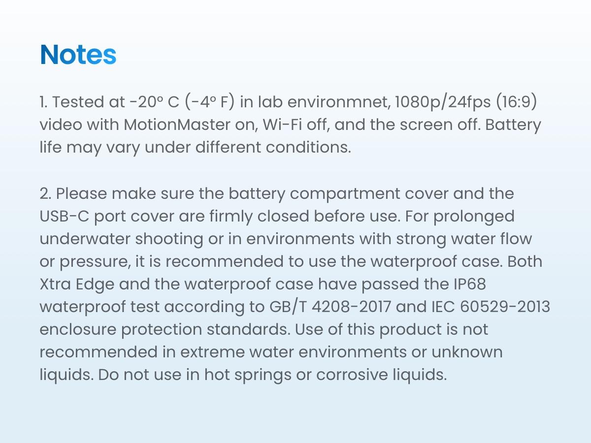Xtra Edge Action Camera, 1/1.3" Sensor & 4K Cinematic Video, Hyper Stabilization, Waterproof Camera to 52 Ft, 3-Hour Battery, Universal Quick Mount, Vlogging Camera for Adventure Photography