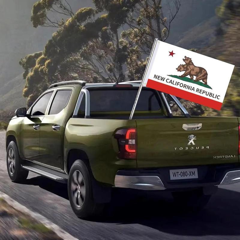 New,2025 3X5 Ft New California Republic Flag Outdoor Indoor,Fallout Ncr Flags For House Home College Dorm With Brass Grommets